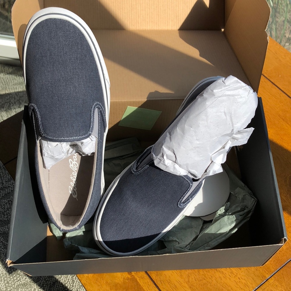 NWT Eddie Bauer M.Haller slip-ons (men’s)